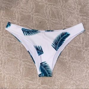 Zaful tropical bikini bottom